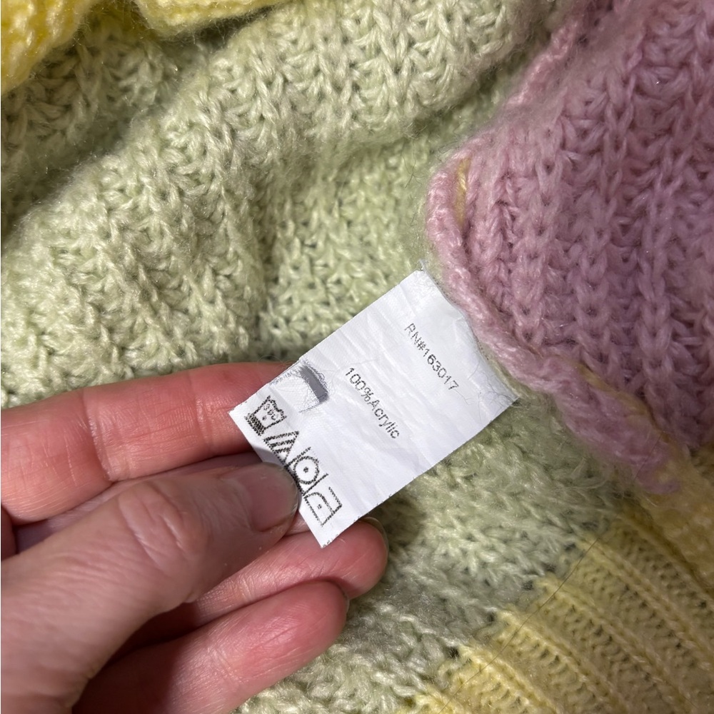 Princess Polly Pastel Colorblock Cardigan - Picture 6 of 9